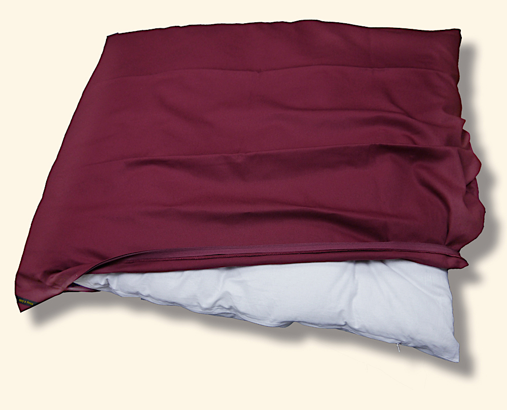 BEZUG für Inlett und Sitzunterlage (Zabuton)