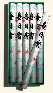 MAINICHI-KOH, lange Form, Schachtel mit 5 Rollen