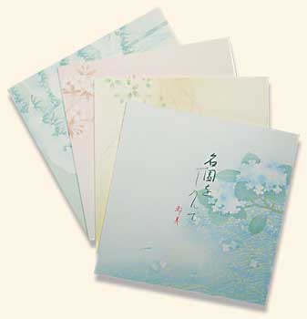 Briefset JAHRESZEITEN IN KYOTO