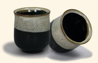 Teebecher TENMOKU SHIRONAGASHI